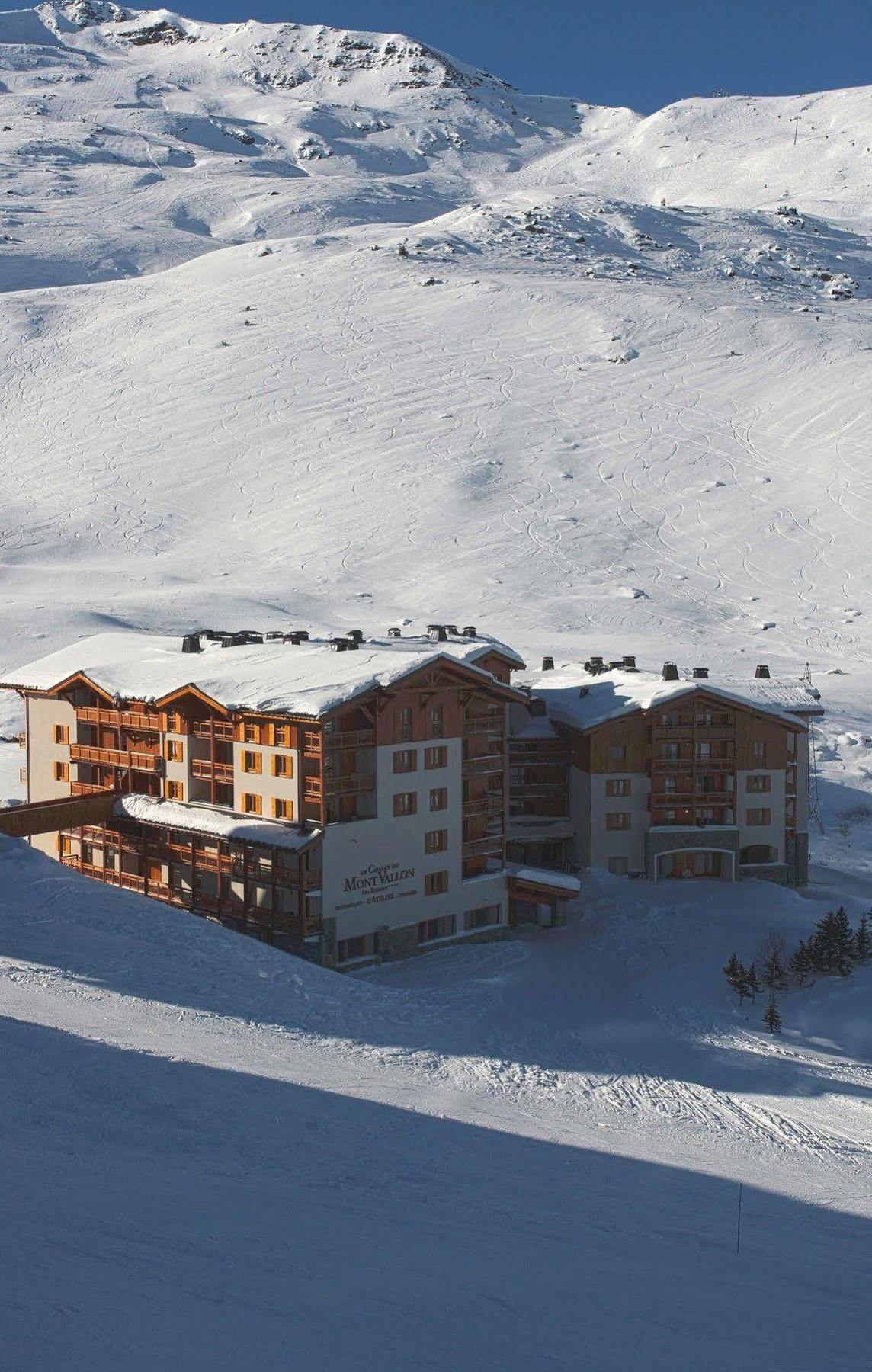 Le Chalet Du Mont Vallon Spa Resort Les Menuires Exterior photo